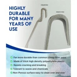 Shirley K's Senior Cat Litter Box, X-Large -Furry Friends 347408 PT6. AC SS1800 V1679682947