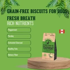 The Granville Island Pet Treatery Everyday Is Tooth Day Pets Agree Grain-Free Breath Freshening Dog Treats, 16-oz Bag -Furry Friends 347633 PT4. AC SS1800 V1698766721