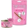Tiny Tiger, Meaty Tenders Cat Treats, Salmon Recipe & Tiny Tiger Pate Salmon Recipe Grain-Free Canned Cat Food -Furry Friends 347708 MAIN. AC SS1800 V1639545993