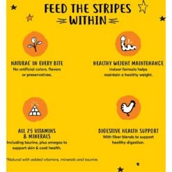 Tiny Tiger, Meaty Tenders Cat Treats, Salmon Recipe & Tiny Tiger, Natural Indoor Recipe Chicken Flavor Dry Cat Food -Furry Friends 347710 PT8. AC SS1800 V1639531919