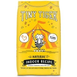 Tiny Tiger, Natural Indoor Recipe Chicken Flavor Dry Cat Food & Tiny Tiger Pate Chicken Recipe Grain-Free Canned Cat Food -Furry Friends 347716 PT1. AC SS1800 V1639530408