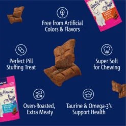 Vitakraft Meaty Morsels Chicken With Pumpkin Recipe Soft Cat Treats, 1.4-oz Pouch, Pack Of 4 -Furry Friends 347888 PT6. AC SS1800 V1666650167