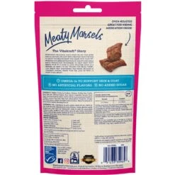Vitakraft Meaty Morsels Chicken With Salmon Recipe Soft Cat Treats, 1.4-oz Pouch, Pack Of 4 -Furry Friends 347890 PT2. AC SS1800 V1666651799