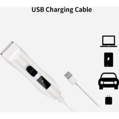 PATPET P710 Hairy Dog & Cat Grooming Clipper, White 18 PATPET P710 Hairy Dog & Cat Grooming Clipper, White -Furry Friends 348160 PT7. AC SS1800 V1657657092