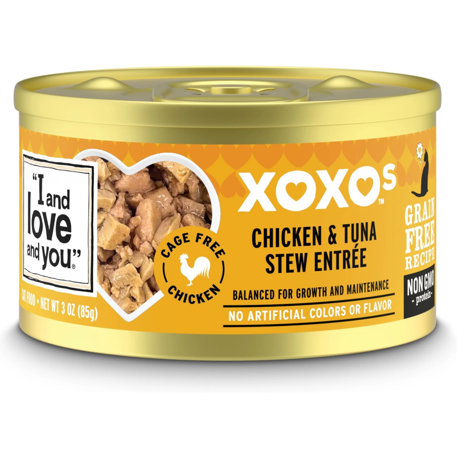 I And Love And You XOXO Chicken & Tuna Grain-Free Stew Canned Cat Food 3 I And Love And You XOXO Chicken & Tuna Grain-Free Stew Canned Cat Food