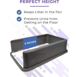 IPrimio Stainless Steel Cat Litter Box, X-Large -Furry Friends 352817 PT5. AC SS1800 V1642529497