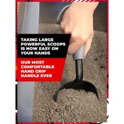 IPrimio Non Stick Coated Aluminum, Cat Scooper, X-Large, Black -Furry Friends 352824 PT3. AC SS1800 V1642533983