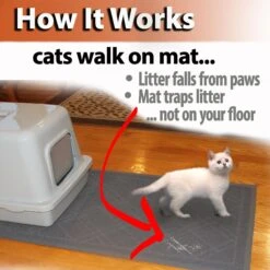 IPrimio Premium Dog & Cat Litter Mat, X-Large -Furry Friends 352832 PT1. AC SS1800 V1642529801