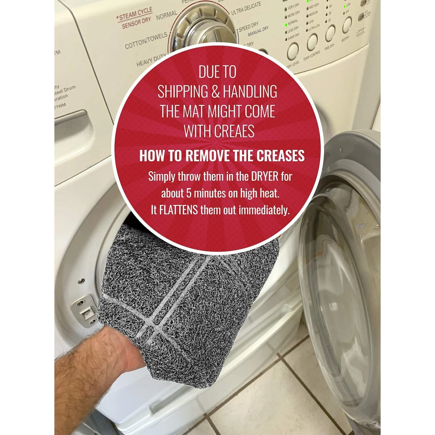 IPrimio Premium Dog & Cat Litter Mat, Jumbo 6 IPrimio Premium Dog & Cat Litter Mat, Jumbo - Image 4