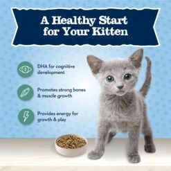 Blue Buffalo Baby Blue Healthy Growth Formula Grain-Free High Protein Chicken & Pea Recipe Kitten Dry Food -Furry Friends 354158 PT3. AC SS1800 V1641339702