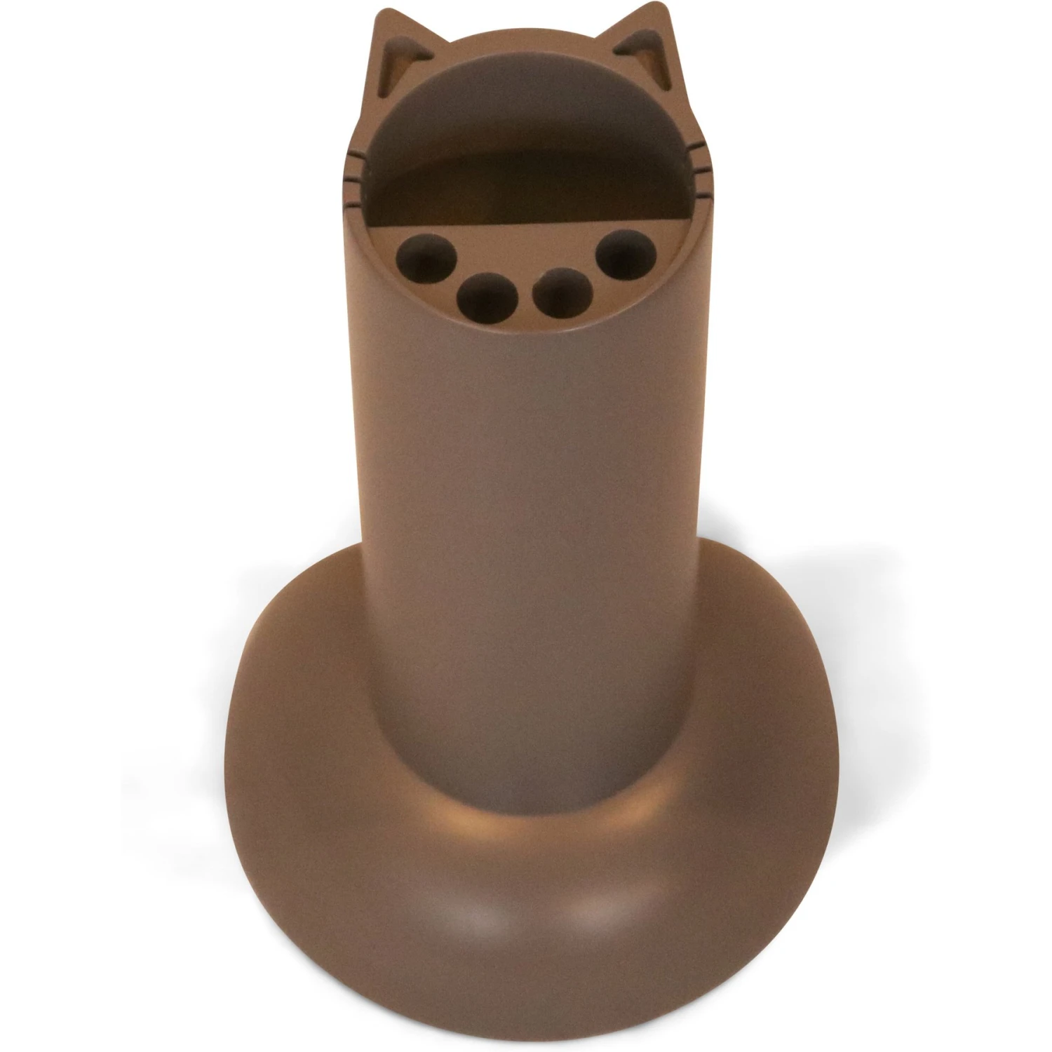 Feline Ruff Cat Teaser Wand Holder Storage Organizer, Gray 3 Feline Ruff Cat Teaser Wand Holder Storage Organizer, Gray