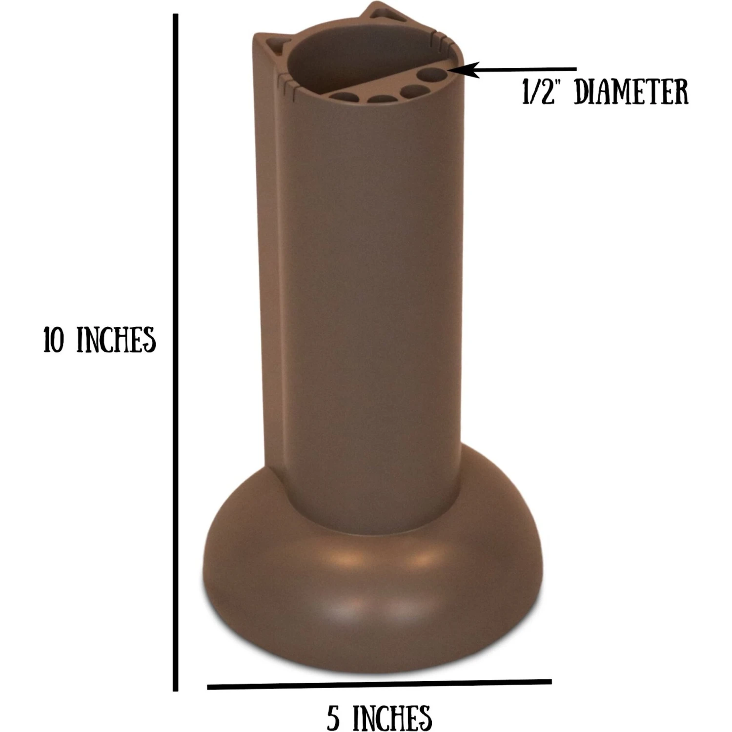 Feline Ruff Cat Teaser Wand Holder Storage Organizer, Gray 4 Feline Ruff Cat Teaser Wand Holder Storage Organizer, Gray - Image 2