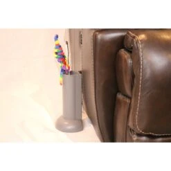 Feline Ruff Cat Teaser Wand Holder Storage Organizer, Gray 15 Feline Ruff Cat Teaser Wand Holder Storage Organizer, Gray -Furry Friends 354378 PT6. AC SS1800 V1641513719