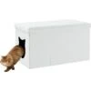 Sweet Barks Designer Enclosure Hidden Washroom Bench Ottoman Cat Litter Box -Furry Friends 354508 MAIN. AC SS1800 V1640044631