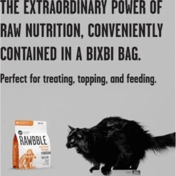 BIXBI RAWBBLE Chicken Recipe Grain-Free Freeze-Dried Cat Food -Furry Friends 355136 PT3. AC SS1800 V1668731385