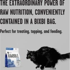 BIXBI RAWBBLE Turkey Recipe Grain-Free Freeze-Dried Cat Food -Furry Friends 355138 PT3. AC SS1800 V1668730884