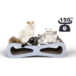 Coziwow By Jaxpety Lounge Cardboard Scratcher Cat Toy With Catnip -Furry Friends 355880 PT2. AC SS1800 V1670426123