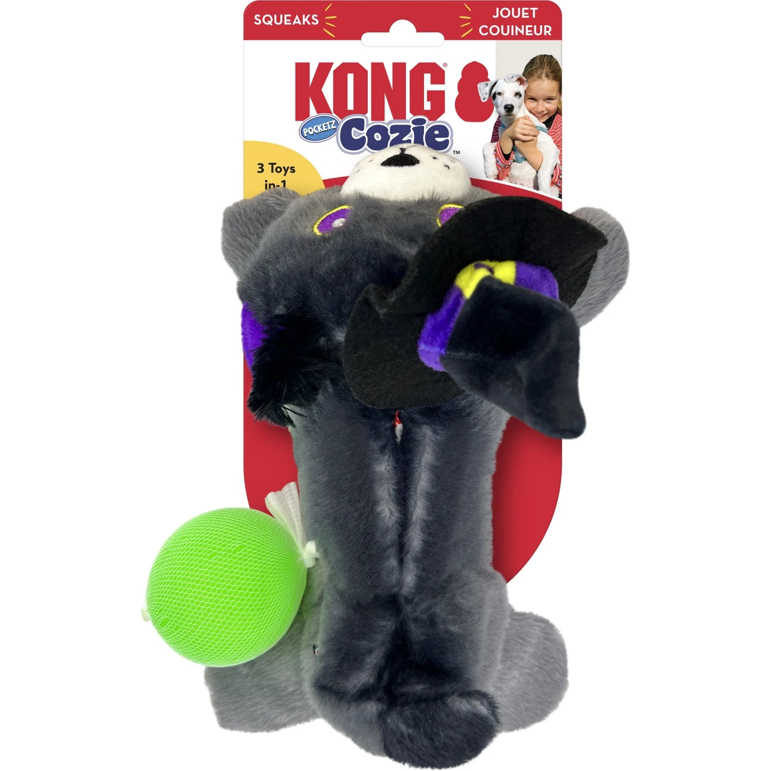 KONG Halloween Cozie Pocketz Cat Toy 5 KONG Halloween Cozie Pocketz Cat Toy - Image 3