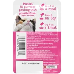 Friskies Pureed Topper Lil Shakes With Scrumptious Salmon Cat Food -Furry Friends 356286 PT2. AC SS1800 V1640289093
