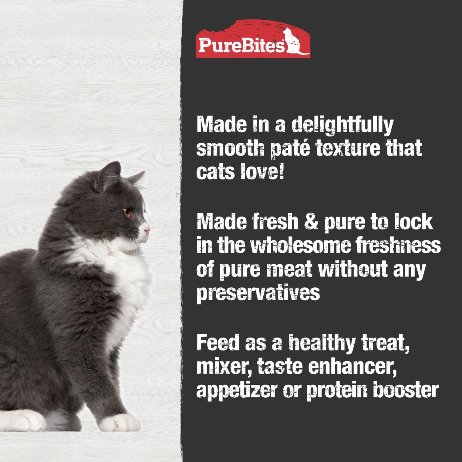 PureBites Cat Pates Chicken Food Topping 6 PureBites Cat Pates Chicken Food Topping - Image 4
