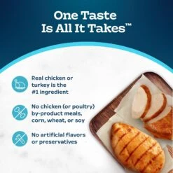Blue Buffalo Tastefuls Savory Singles Chicken & Turkey Entrée Cat Food, 2.6-oz Cup, 24 Count 15 Blue Buffalo Tastefuls Savory Singles Chicken & Turkey Entrée Cat Food, 2.6-oz Cup, 24 Count -Furry Friends 357153 PT6. AC SS1800 V1641335206