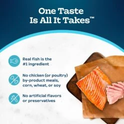 Blue Buffalo Tastefuls Savory Singles Salmon & Tuna Entrée Cat Food, 2.6-oz Cup, 24 Count 14 Blue Buffalo Tastefuls Savory Singles Salmon & Tuna Entrée Cat Food, 2.6-oz Cup, 24 Count -Furry Friends 357155 PT5. AC SS1800 V1641334687