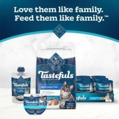 Blue Buffalo Tastefuls Savory Singles Salmon & Tuna Entrée Cat Food, 2.6-oz Cup, 24 Count 17 Blue Buffalo Tastefuls Savory Singles Salmon & Tuna Entrée Cat Food, 2.6-oz Cup, 24 Count -Furry Friends 357155 PT8. AC SS1800 V1641341530