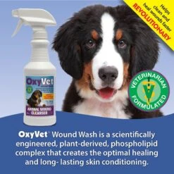 Alpha Tech Pet OXYVET Cat & Dog Wound Wash, 16-oz Bottle -Furry Friends 358479 PT2. AC SS1800 V1642807895