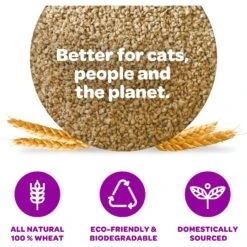 SWheat Scoop Fresh Linen Clumping Cat Litter -Furry Friends 358542 PT2. AC SS1800 V1667520198