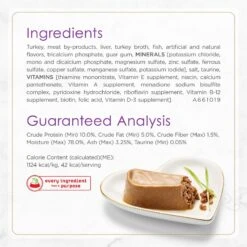 Fancy Feast Gourmet Pate Petites Tender Turkey Entree Wet Cat Food -Furry Friends 358575 PT4. AC SS1800 V1649690514