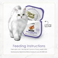 Fancy Feast Gourmet Gravy Petites Turkey & Sweet Potato Entree Wet Cat Food 17 Fancy Feast Gourmet Gravy Petites Turkey & Sweet Potato Entree Wet Cat Food -Furry Friends 358577 PT7. AC SS1800 V1647919120