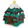 Frisco Holiday Christmas Tree Cardboard Cat House -Furry Friends 360879 MAIN. AC SS1800 V1694813159