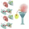 SmartyKat Tropical Time Catnip Cat Toy Variety Pack, Skitter Mice & Catnip Martini, Pink, Small, 9 Count 1 SmartyKat Tropical Time Catnip Cat Toy Variety Pack, Skitter Mice & Catnip Martini, Pink, Small, 9 Count -Furry Friends 362936 MAIN. AC SS1800 V1694027438