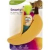 SmartyKat Playful Peeker Mouse & Banana Cat Toy, Yellow, Medium, 2 Count -Furry Friends 362938 MAIN. AC SS1800 V1642642593