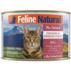 Feline Natural Chicken & Venison Feast Grain-Free Canned Cat Food