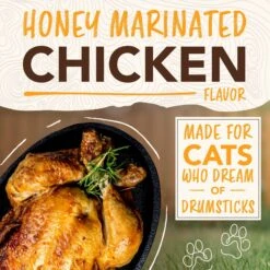 TropiClean Enticers Honey Marinated Chicken Flavor Cat Dental Gel, 2-oz Tube -Furry Friends 365205 PT5. AC SS1800 V1698959031