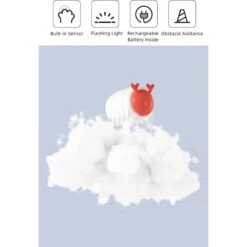 Mayitwill Little Snow Monster Automatic Cat Toy -Furry Friends 366928 PT4. AC SS1800 V1650042386