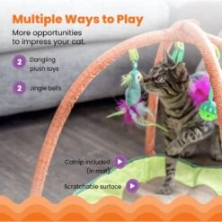 Catstages Jungle Mat Cat Activity Play Mat Cat Toy With Catnip -Furry Friends 367950 PT2. AC SS1800 V1644527794