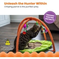 Catstages Jungle Mat Cat Activity Play Mat Cat Toy With Catnip -Furry Friends 367950 PT3. AC SS1800 V1644526049