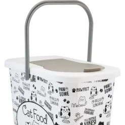 Pounce + Fetch Dry Pet Food Storage Container, 3-gal 9 Pounce + Fetch Dry Pet Food Storage Container, 3-gal -Furry Friends 368949 PT1. AC SS1800 V1644915103