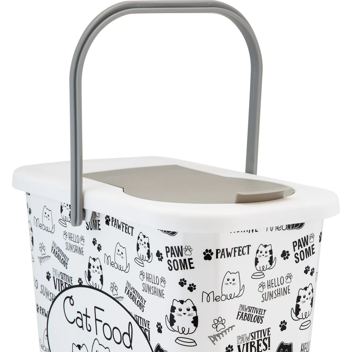 Pounce + Fetch Dry Pet Food Storage Container, 3-gal 4 Pounce + Fetch Dry Pet Food Storage Container, 3-gal - Image 2