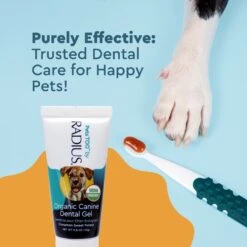 RADIUS Lush & Plush Dog & Cat Toothbrush -Furry Friends 369006 PT3. AC SS1800 V1700155318