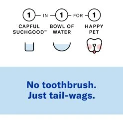 SUCHGOOD Original Water Additive Cat & Dog Breath Freshner, 16-oz Bottle -Furry Friends 369063 PT4. AC SS1800 V1658194062