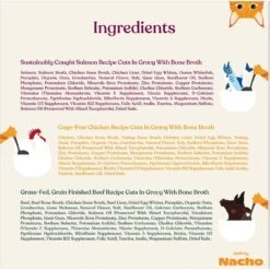 Made By Nacho Cuts In Gravy Recipes With Bone Broth Variety Pack Wet Cat Food -Furry Friends 369924 PT6. AC SS1800 V1696600869