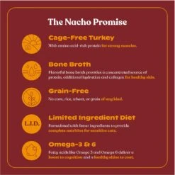 Made By Nacho Cage Free Shredded Turkey Recipe With Homestyle Bone Broth Grain-Free Wet Cat Food -Furry Friends 369940 PT3. AC SS1800 V1648744333