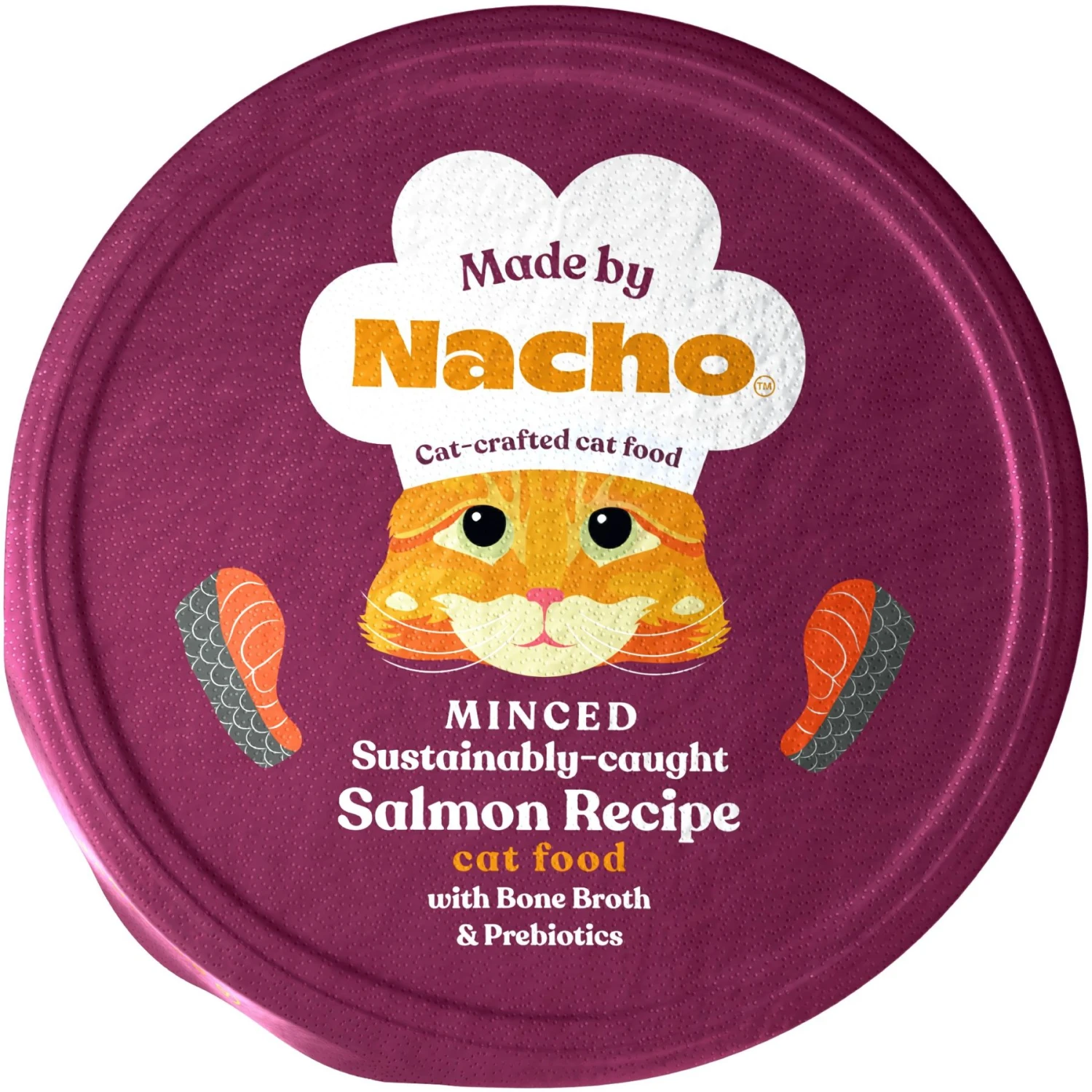 Made By Nacho Sustainably Caught Salmon Recipe Cuts In Gravy With Bone Broth Wet Cat Food 3 Made By Nacho Sustainably Caught Salmon Recipe Cuts In Gravy With Bone Broth Wet Cat Food