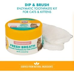 ARM & HAMMER PRODUCTS Fresh Breath Cat Dental Kit -Furry Friends 370013 PT3. AC SS1800 V1646248607