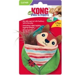 KONG Pull-A-Partz Tuck 2 In 1 Catnip Cat Toy 6 KONG Pull-A-Partz Tuck 2 In 1 Catnip Cat Toy -Furry Friends 370843 PT3. AC SS1800 V1647387852