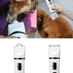 PATPET P920 Low Noise Cordless Paws, Eyes, Ears & Face Grooming Trimmer Dog & Cat Clipper With Double Blades -Furry Friends 371995 PT5. AC SS1800 V1657657496
