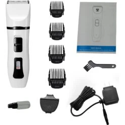 PATPET P920 Low Noise Cordless Paws, Eyes, Ears & Face Grooming Trimmer Dog & Cat Clipper With Double Blades -Furry Friends 371995 PT7. AC SS1800 V1657657496